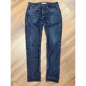 Levi's Made & Crafted Raw Denim Thumbtack Jeans Mens 34 Dark Wash LVC